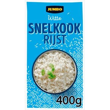 Jumbo Witte Snelkookrijst 400 g
