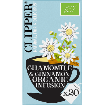 Clipper Chamomile & Cinnamon Organic Infusion 20 Stuks 35 g