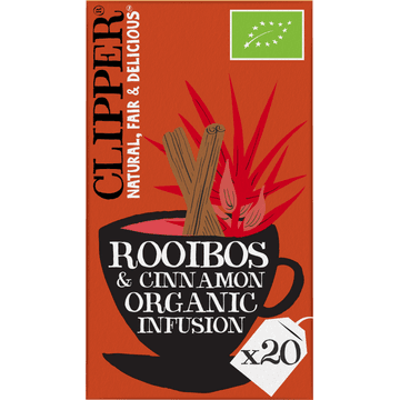 Clipper Rooibos & Cinnamon Organic Infusion 20 Stuks 36 g