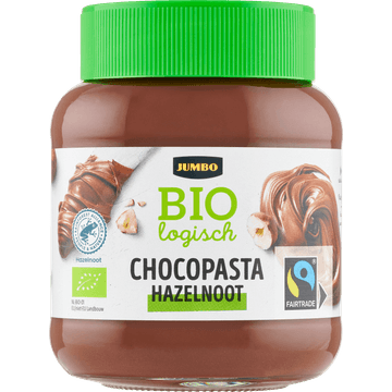Jumbo Biologisch Chocopasta Hazelnoot 350 g