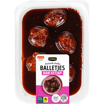 Jumbo Aziatische Keuken Balletjes Babi Ketjap 260 g