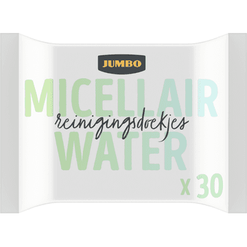 Jumbo Reinigingsdoekjes Micellairwater 30 Stuks