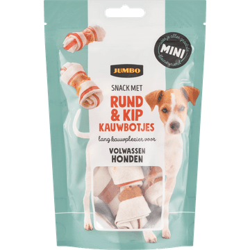 Jumbo Snack met Rund & Kip Kauwbotjes 70 g