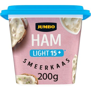 Jumbo Ham Light 15+ Smeerkaas 200 g