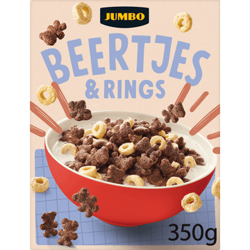 Jumbo Beertjes & Rings Granen 350 g