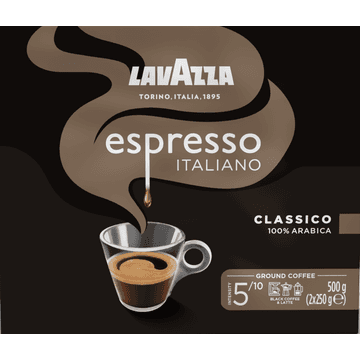 Lavazza Espresso Italiano Classico Ground Coffee 500g