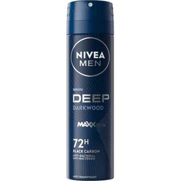 NIVEA MEN DEEP Dark Wood Anti-Transpirant Deodorant Spray - 150ml