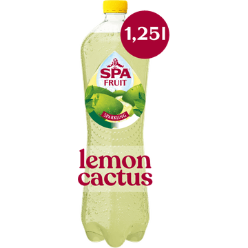 Spa FRUIT Bruisende Fruitige Frisdrank Lemon Cactus 1,25 L