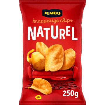 Jumbo Chips Naturel 250 g