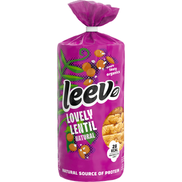 Leev® bio LOVELY LENTIL cakes natural 100g