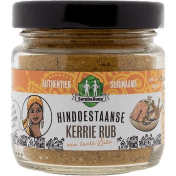 Sorgh & Hoop Hindoestaanse Kerrie Rub 50 g