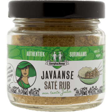 Sorgh & Hoop Javaanse Saté Rub 50 g