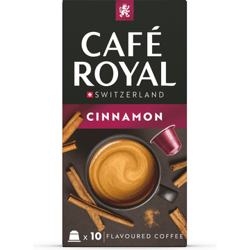 Café Royal Cinnamon Flavoured Coffee 10 Capsules 50 g
