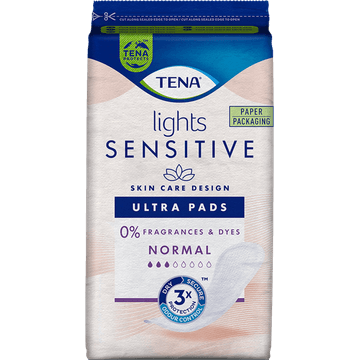 Tena Lights Sensitive Inlegkruisjes Normal 24 Stuks