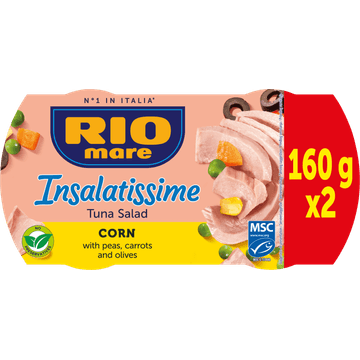 Rio Mare Insalatissime Mais 2x160g MSC