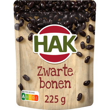 Hak Zwarte Bonen 225g