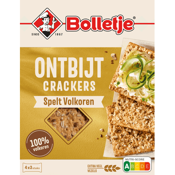 Bolletje Ontbijt Crackers Spelt Volkoren 240 g