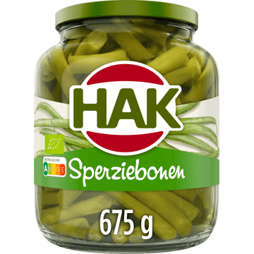 Hak Sperziebonen Bio 675 g