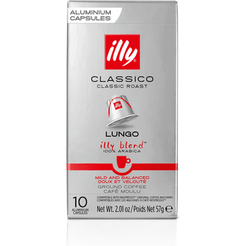 Illy Lungo Classico Koffiecups 10 stuks