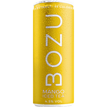 Bozu Mango Iced Tea 250ml