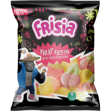 Frisia Fruit Fiesta with Fruit Flavours Sweet & Sour 180 g
