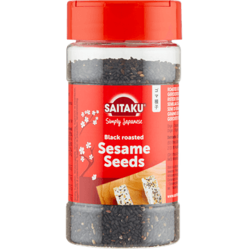 Saitaku Sesame Seeds Black Roasted 95 g