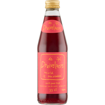 De Druivelaere Druivensap 33 cl