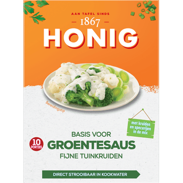 Honig Basis voor Groentesaus Fijne Tuinkruiden 150 g