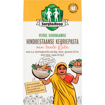 Sorgh & Hoop Verse Surinaamse Hindoestaanse Kerriepasta 90 g