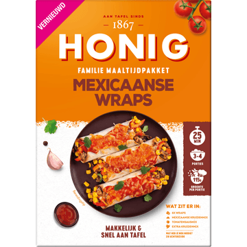 Honig Mexicaanse Wraps 265g