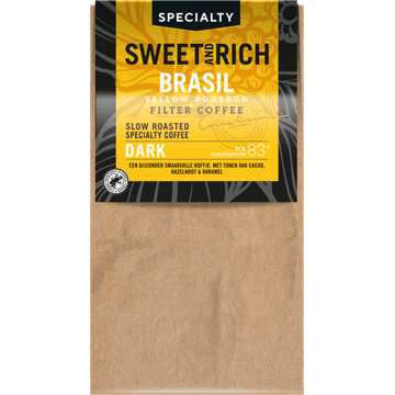 Specialty Brasil Yellow Bourbon Filter Coffee Dark 250 g