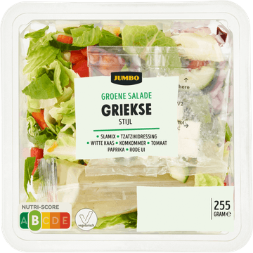 Jumbo Groene Salade Griekse Stijl 255 g