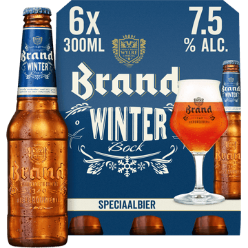 Brand Winterbock Bier Fles 6 x 300ml