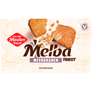 Van der Meulen Melba Toast Meergranen 120 g