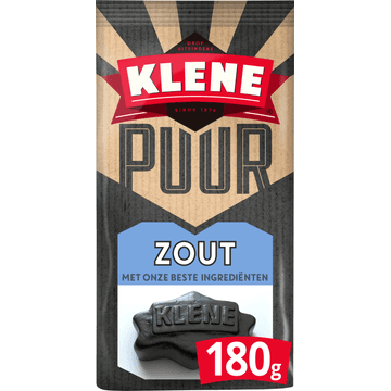 Klene Drop Puur Zout 180g