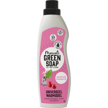 Marcel's Green Soap universeel wasmiddel Patchouli & Cranberry - 23 Wasbeurten