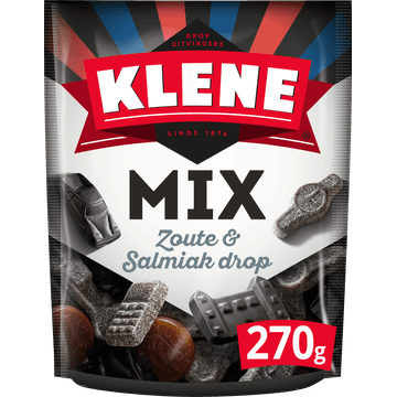Klene Drop Zoute & Salmiak Mix 270g