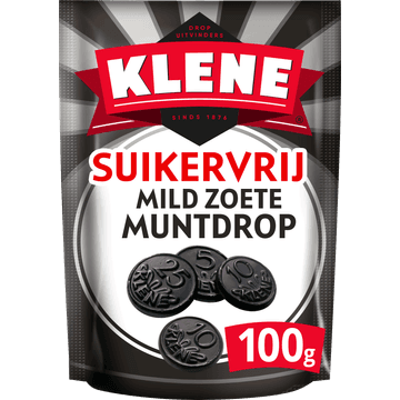 Klene Muntdrop Suikervrij 100g