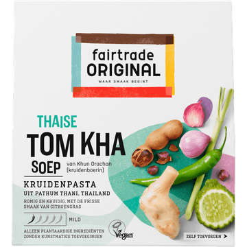 Fairtrade Original Thaise Tom Kha Soep Kruidenpasta 70 g