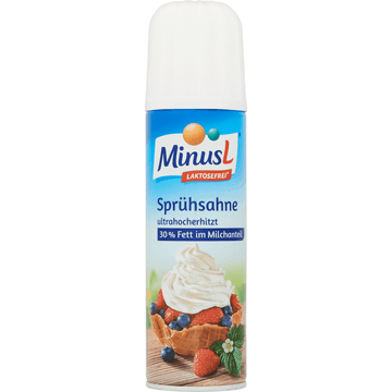 MinusL Spuitslagroom 250 g