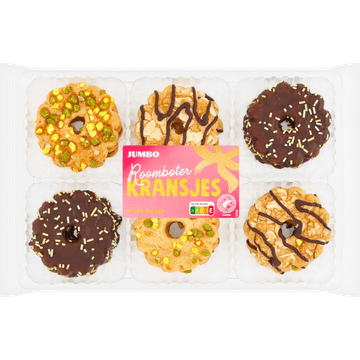 Jumbo Roomboter Kransjes 200 g
