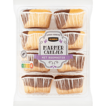 Jumbo Marmer Cakejes met Roomboter 320 g