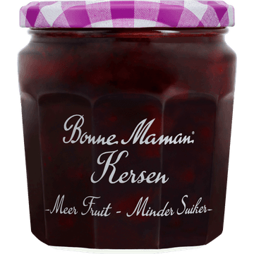 Bonne Maman Kersenjam Meer Fruit Minder Suiker 335g