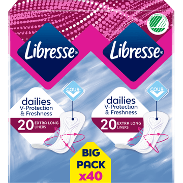 Libresse Inleg Regular Bigpack 58 Stuks