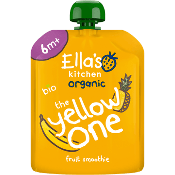 Ella's Kitchen Fruit smoothie the yellow one 6+ biologisch 90 g