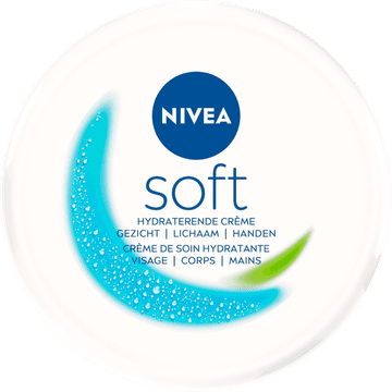 NIVEA Soft Crème - Hydrateert de huid - Bevat jojobaolie - Lichaams- en Handcrème - 200 ml