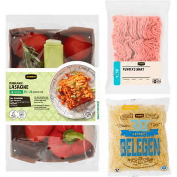 Jumbo Verspakket Italiaanse Lasagne 4 Personen