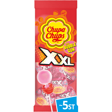 Chupa Chups XXL Aardbei 5 stuks