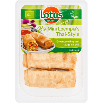 Lotus Natur Bio Mini Loempia's Thai-Style 200 g