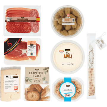 Spaanse Borrelplank 4-6 Personen